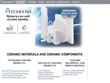 Tablet Screenshot of accuratus.com